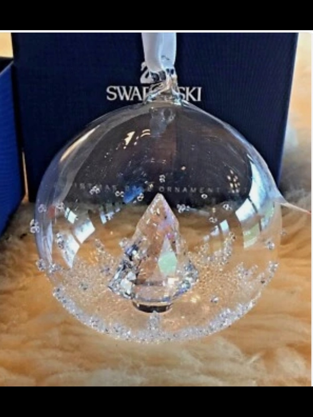 Swarovski Christmas Ball Ornament Annual Edition 2013